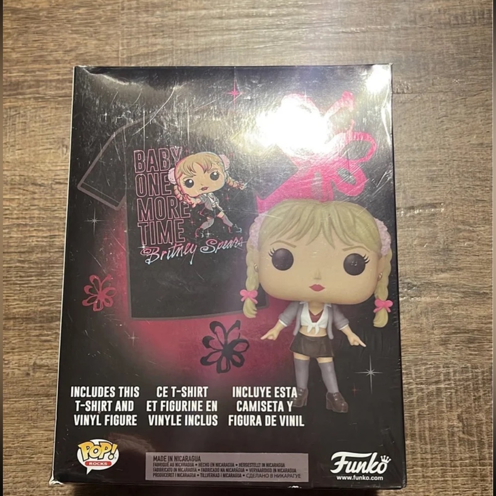 Brittany Spears FunkoPop w/ T-shirt